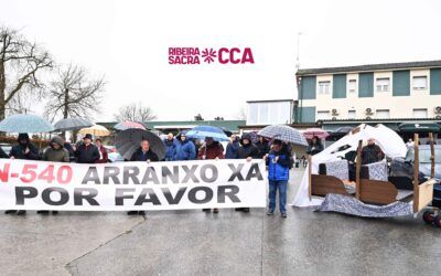 Marcha lenta pola N-540!
